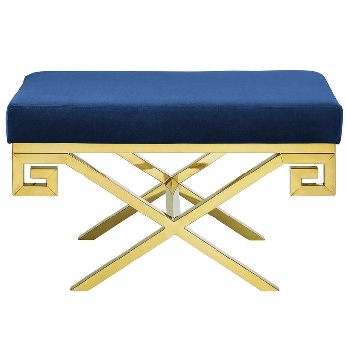 Rove Velvet Performance Velvet Bench