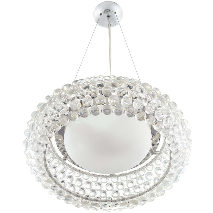 Halo 25” Pendant Chandelier