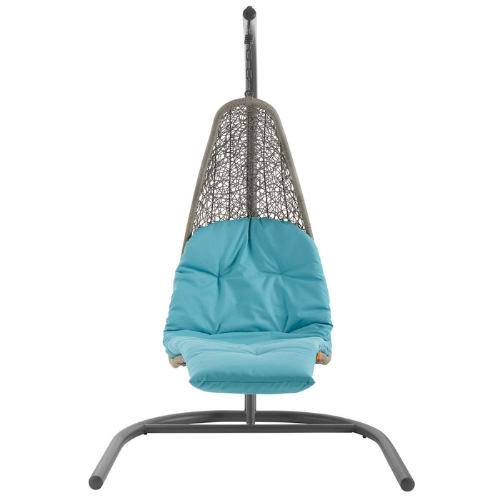 Landscape Hanging Chaise Lounge Outdoor Patio Swing Chair