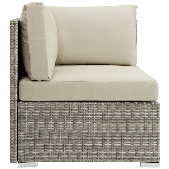 Repose Sunbrella® Fabric Outdoor Patio Corner