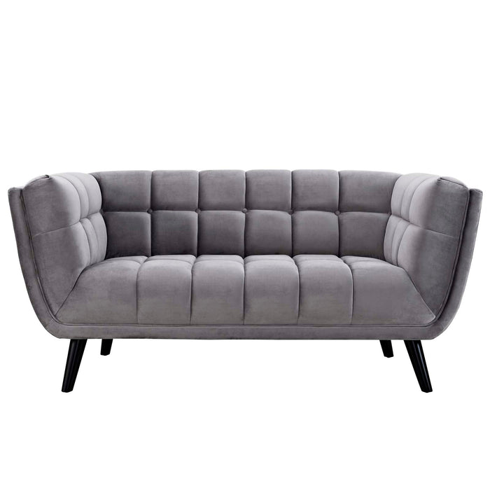 Bestow 2 Piece Performance Velvet Loveseat and Armchair Set