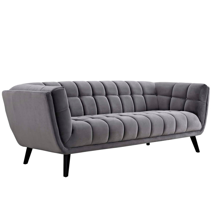 Bestow 2 Piece Performance Velvet Sofa and Loveseat Set