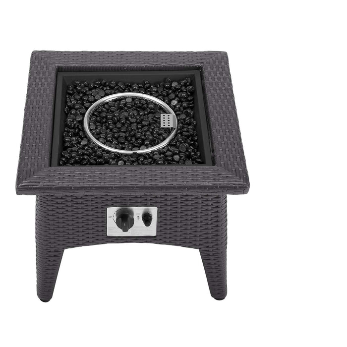 Vivacity Outdoor Patio Fire Pit Table