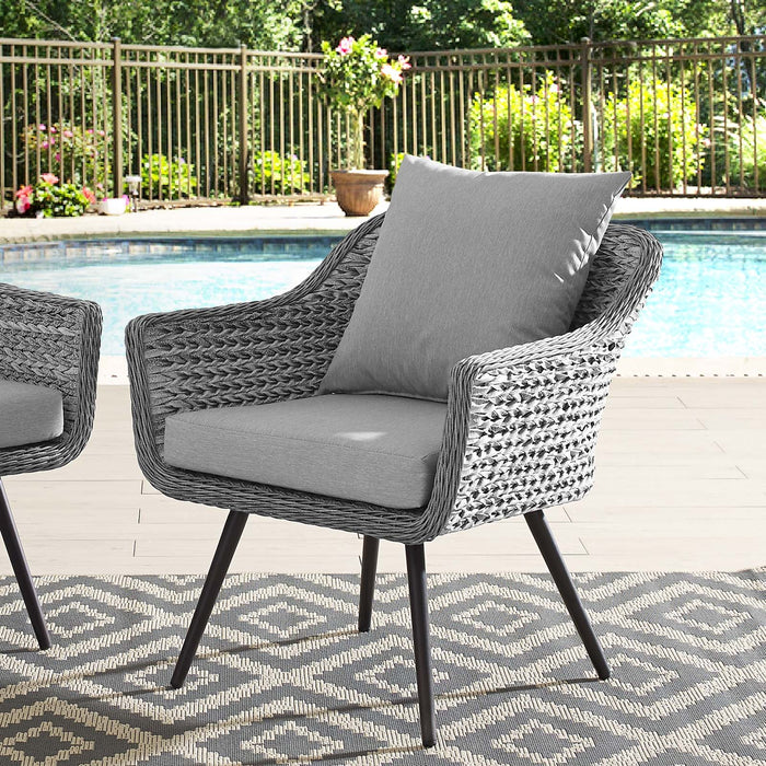 Endeavor Outdoor Patio Wicker Rattan Armchair