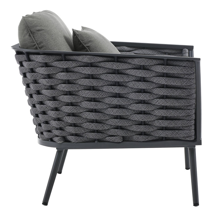 Stance Outdoor Patio Aluminum Armchair