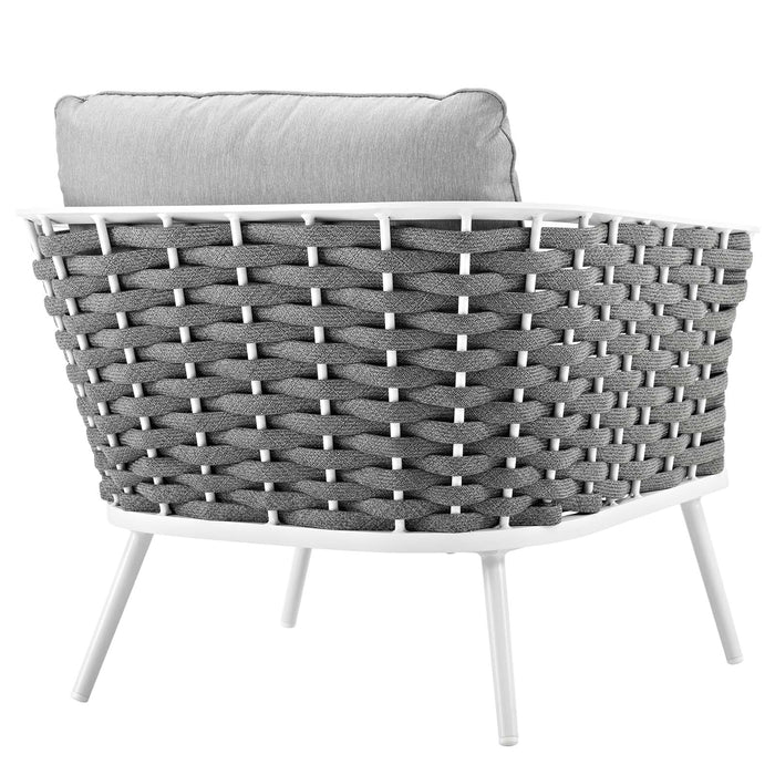 Stance Outdoor Patio Aluminum Armchair