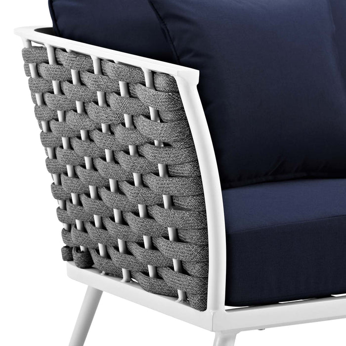 Stance Outdoor Patio Aluminum Armchair