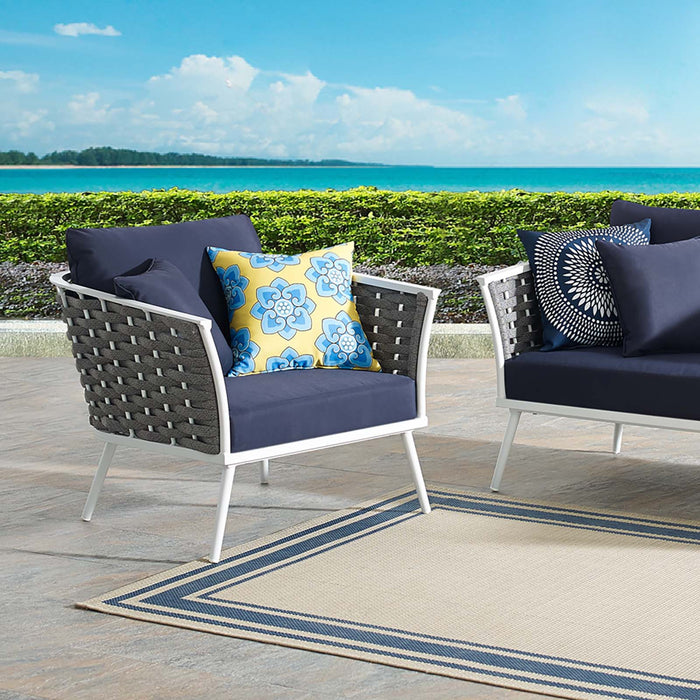 Stance Outdoor Patio Aluminum Armchair