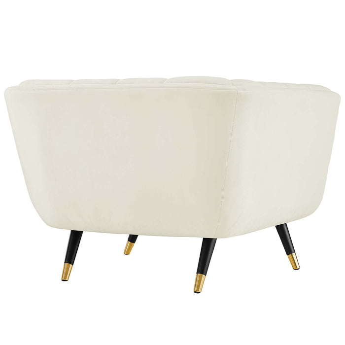 Adept Performance Velvet Armchair