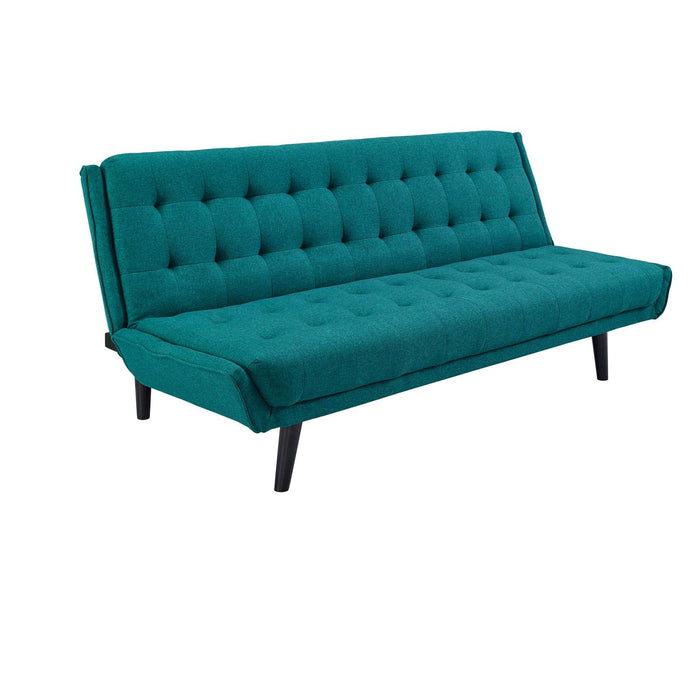 Glance Tufted Convertible Fabric Sofa Bed