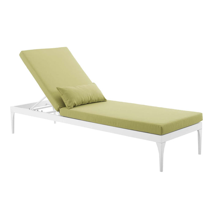 Perspective Cushion Outdoor Patio Chaise Lounge Chair