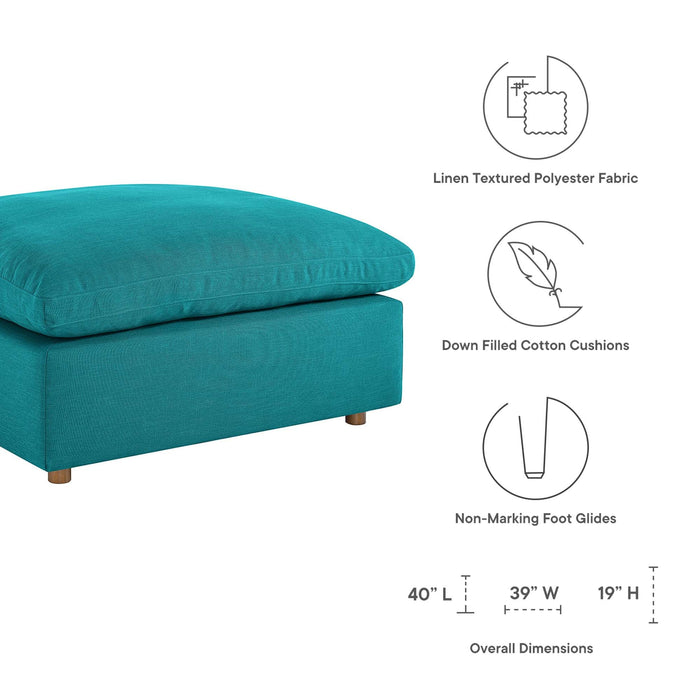 Commix Down Filled Overstuffed Ottoman