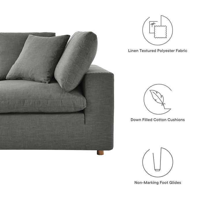 Commix Down Filled Overstuffed 5 Piece 5-Piece Sectional Sofa