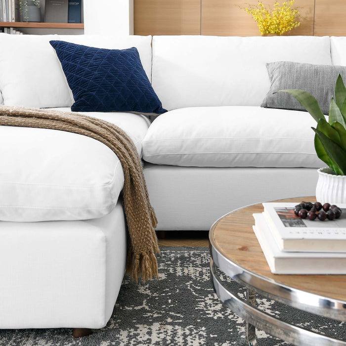 Commix Down Filled Overstuffed 6-Piece Sectional Sofa