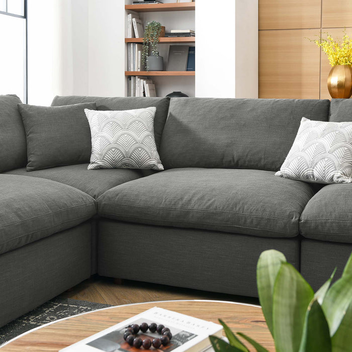 Commix Down Filled Overstuffed 8-Piece Sectional Sofa