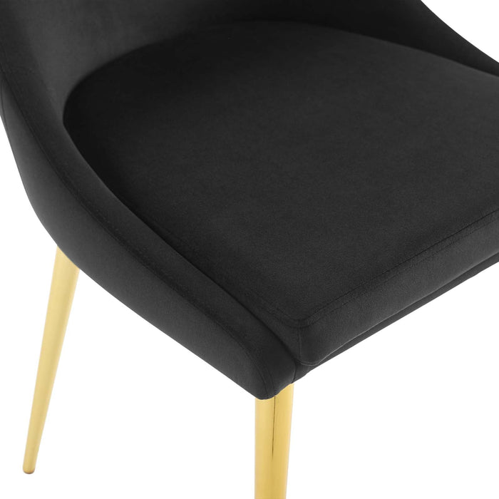 Viscount Modern Accent Performance Velvet Dining Chair