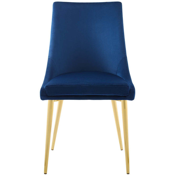 Viscount Modern Accent Performance Velvet Dining Chair