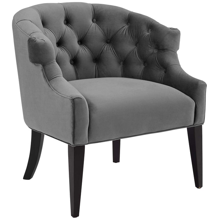 Precept Accent Performance Velvet Armchair