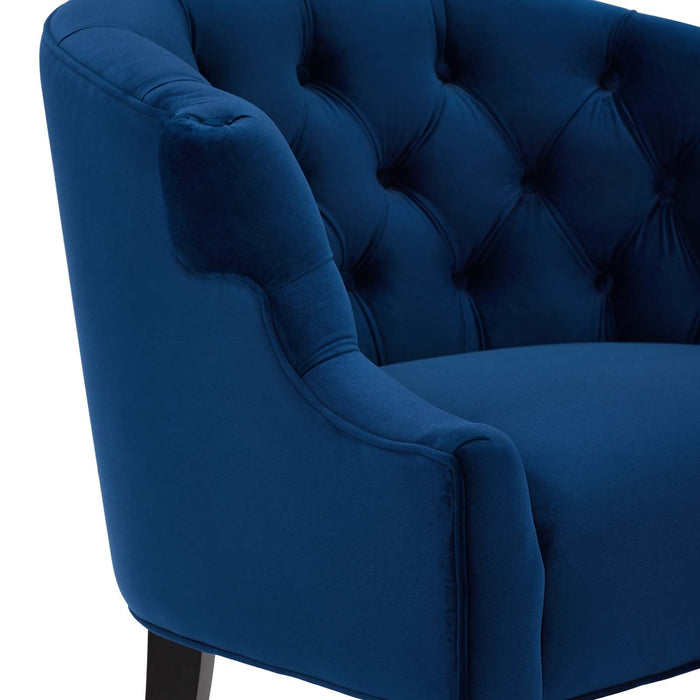 Precept Accent Performance Velvet Armchair