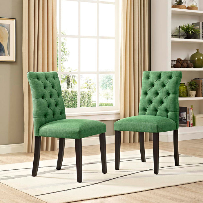 Duchess Dining Chair Fabric Set of 2