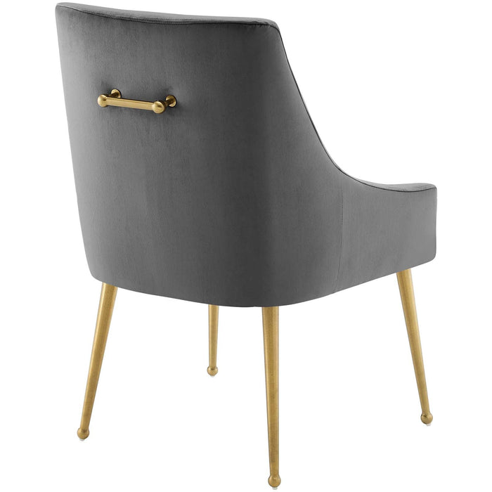 Discern Upholstered Performance Velvet Dining Chair