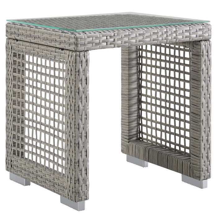 Aura 6 Piece Outdoor Patio Wicker Rattan Set