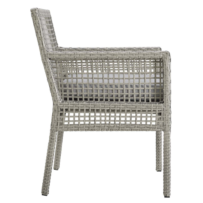 Aura 7 Piece Outdoor Patio Wicker Rattan Set