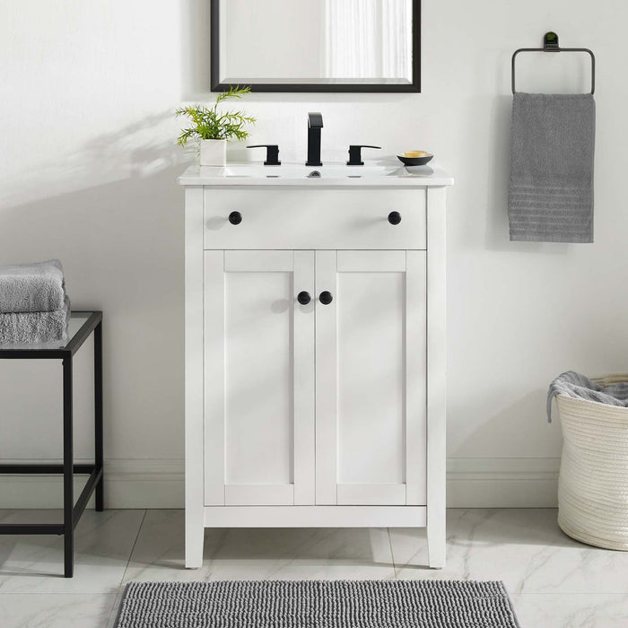 Nantucket Bathroom Cabinet Basin Not Included