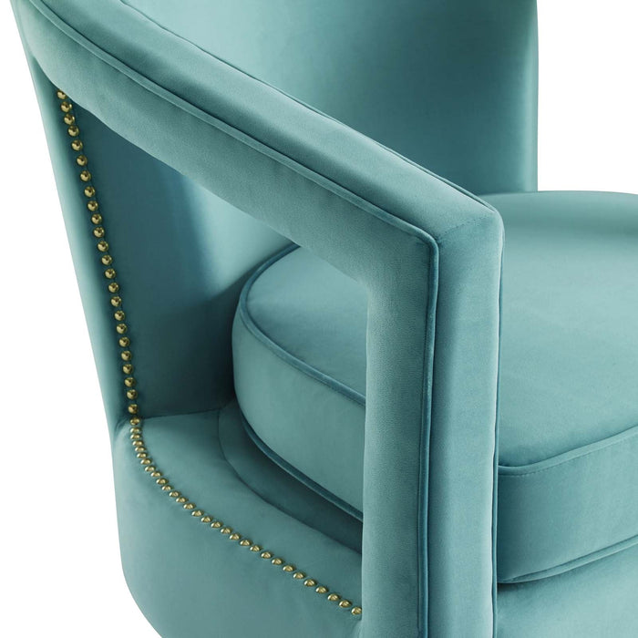 Frolick Performance Velvet Armchair