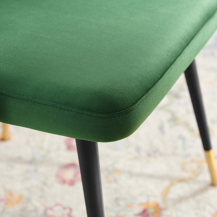 Adorn Tufted Performance Velvet Dining Side Chair