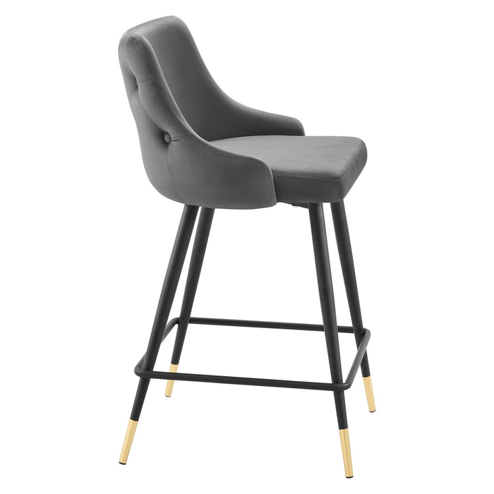 Adorn Performance Velvet Performance Velvet Counter Stool