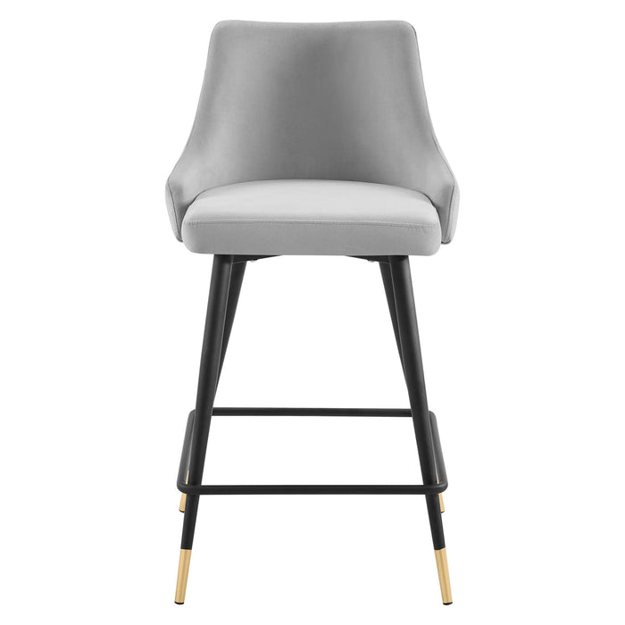 Adorn Performance Velvet Performance Velvet Counter Stool