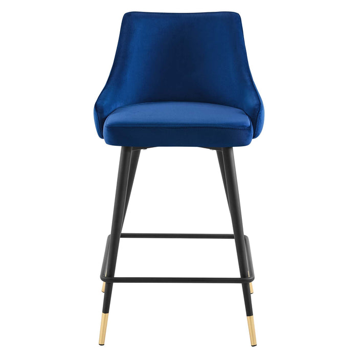 Adorn Performance Velvet Performance Velvet Counter Stool