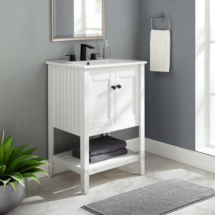 Prestige 23" Bathroom Vanity Cabinet (Sink Basin Not Included)