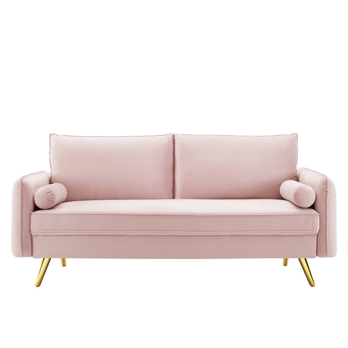 Revive Performance Velvet Sofa