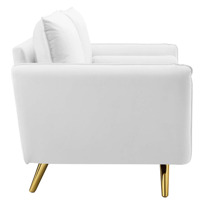 Revive Performance Velvet Loveseat