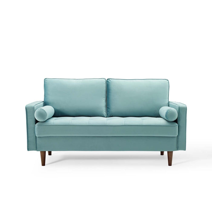 Valour Performance Velvet Loveseat