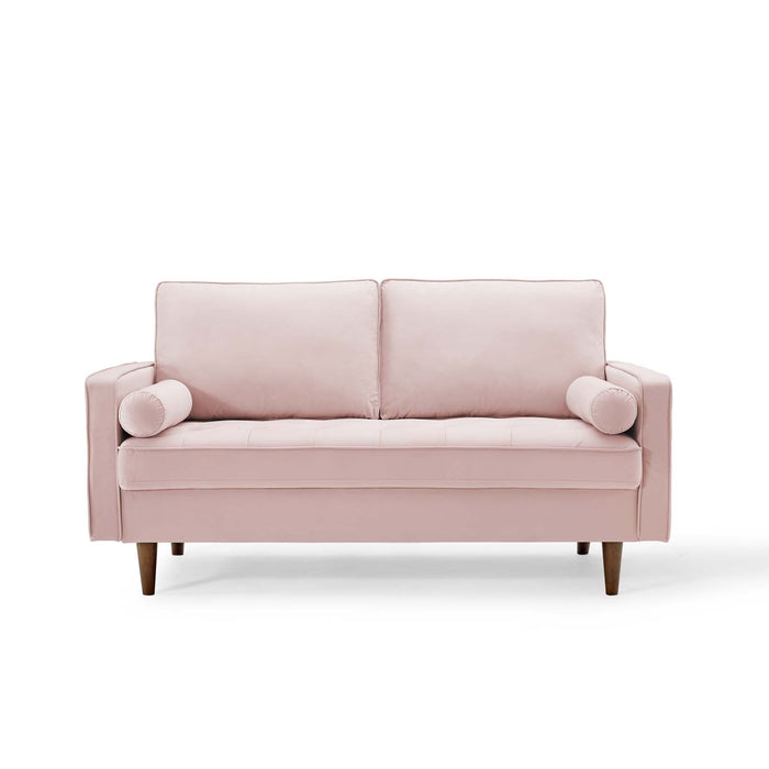 Valour Performance Velvet Loveseat