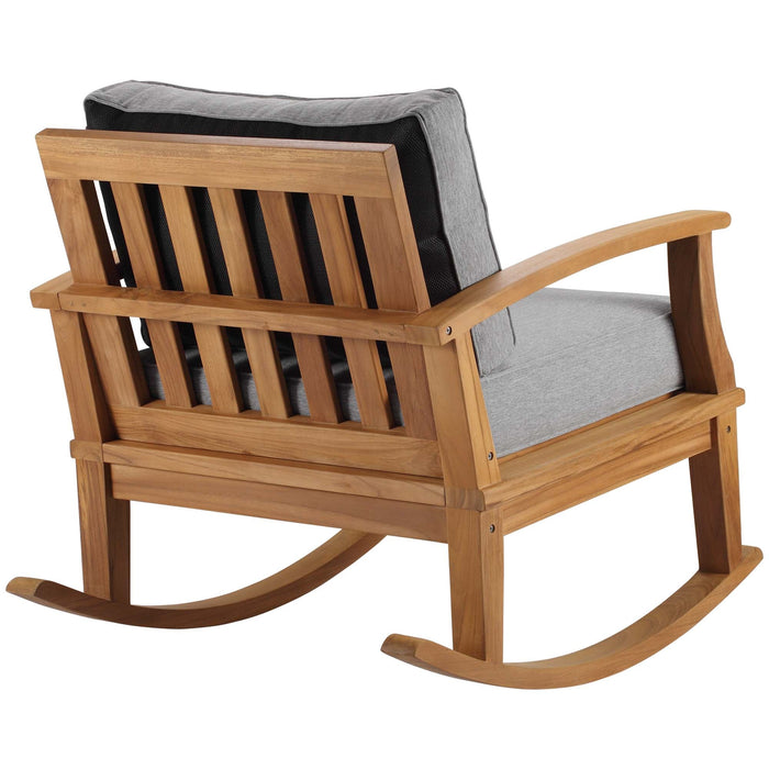 Marina Outdoor Patio Teak Rocking Chair