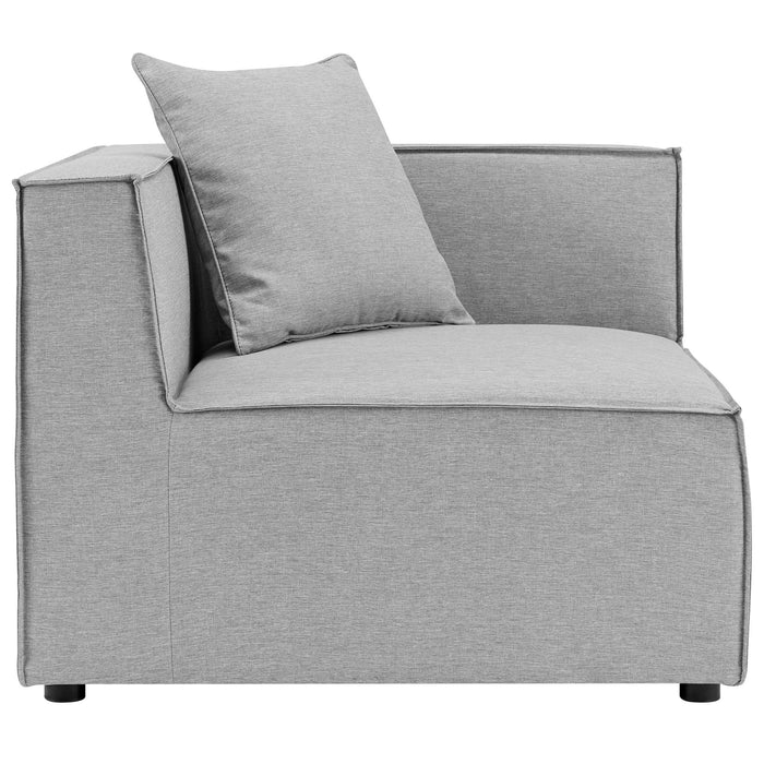 Saybrook Outdoor Patio Upholstered Sectional Sofa Corner Chair