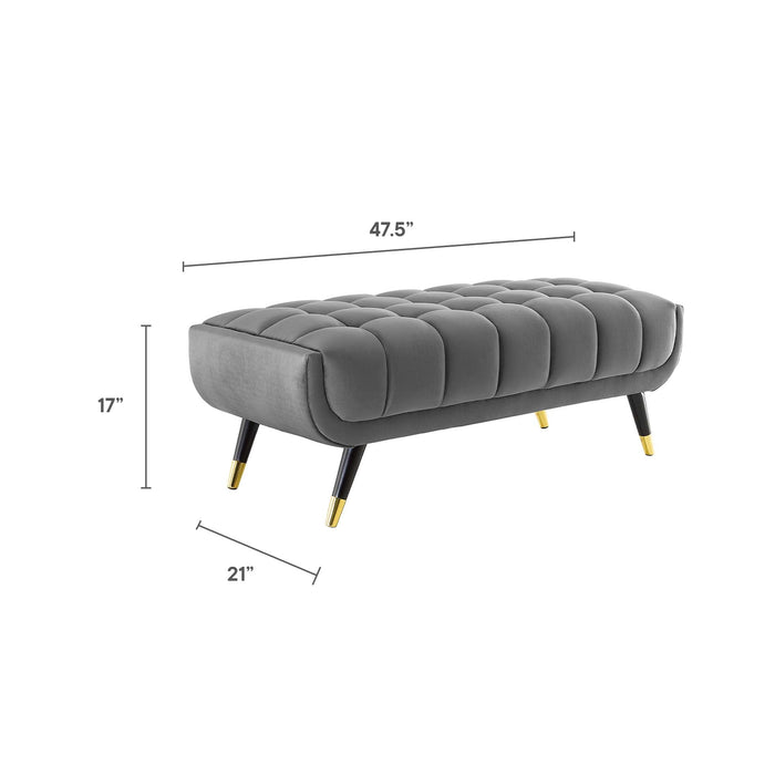 Adept 47.5" Performance Velvet Bench