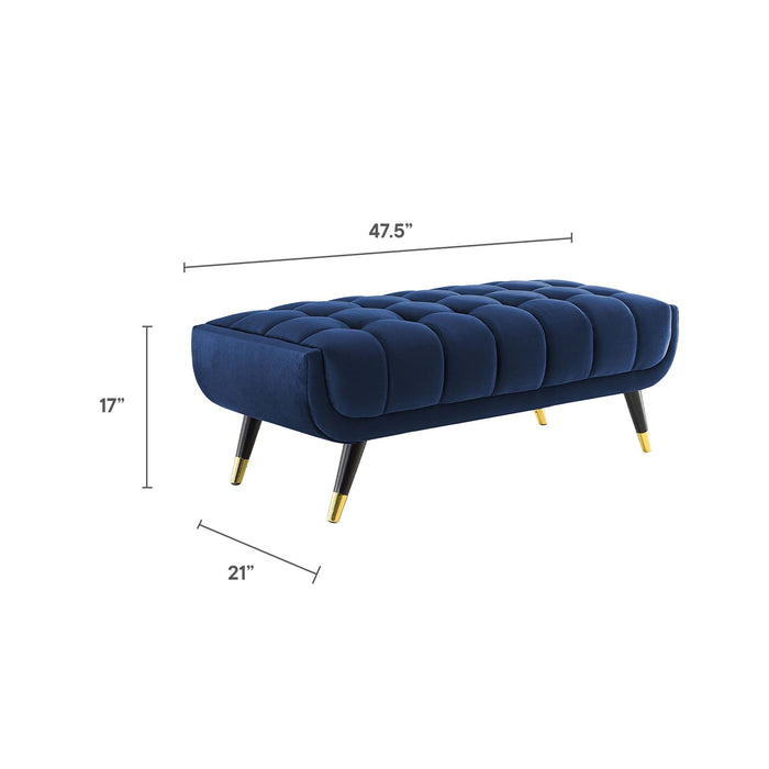 Adept 47.5" Performance Velvet Bench