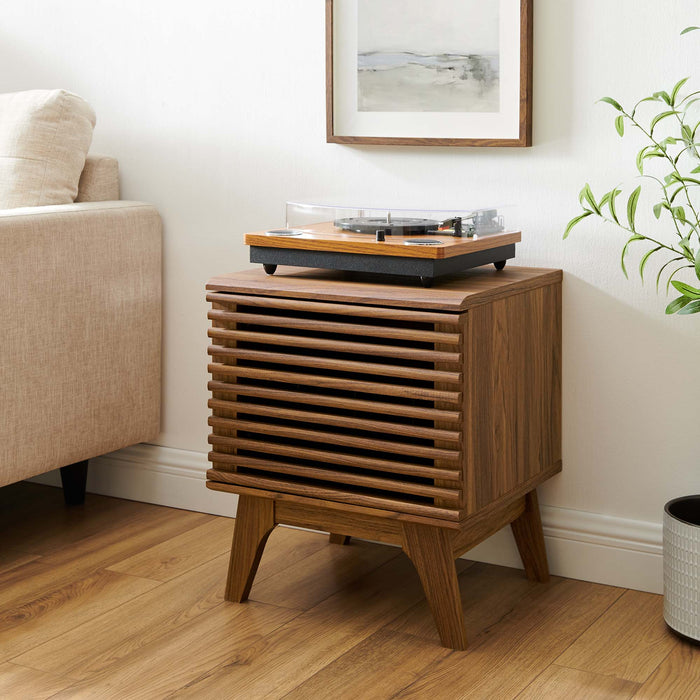 Render Vinyl Record Display Stand