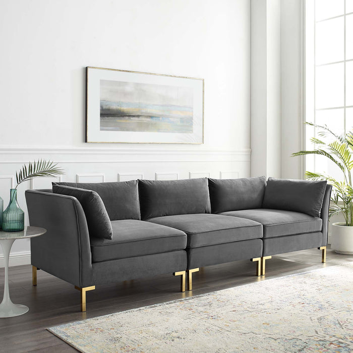 Ardent Performance Velvet Sofa