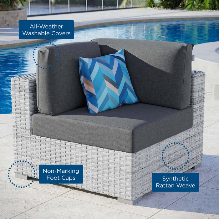 Convene Outdoor Patio Corner Chair