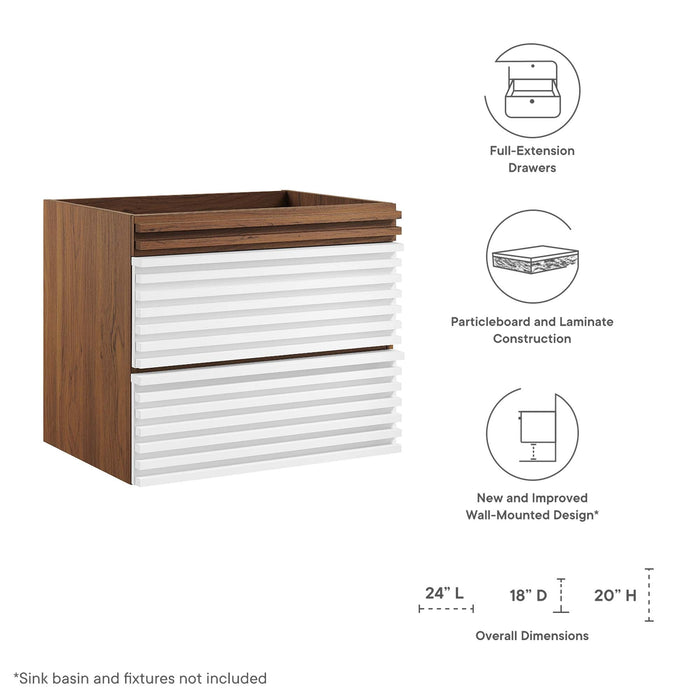 Render Wall-Mount Bathroom Cabinet Basin Not Included