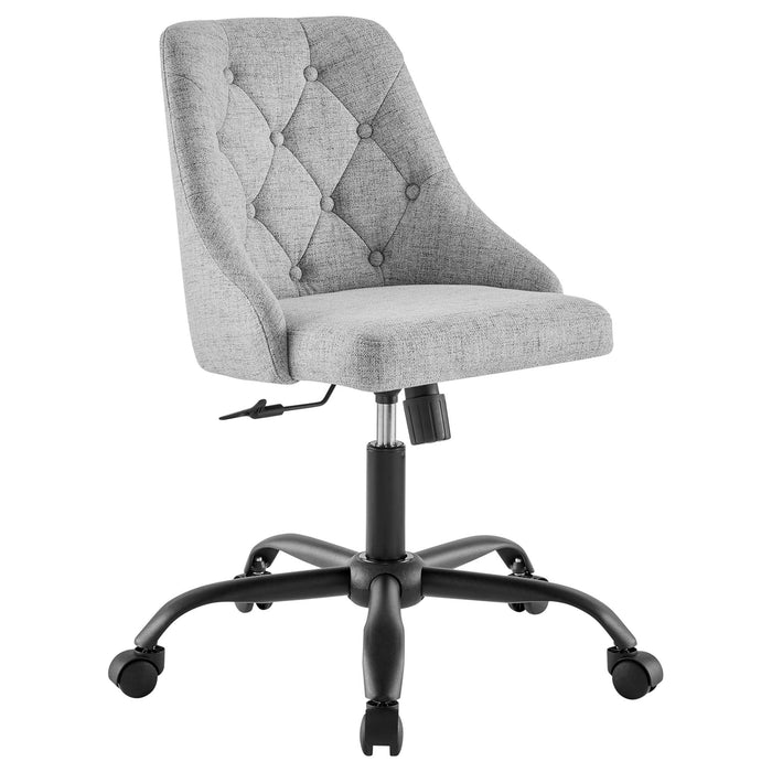 Distinct Tufted Swivel Upholstered Office Chair