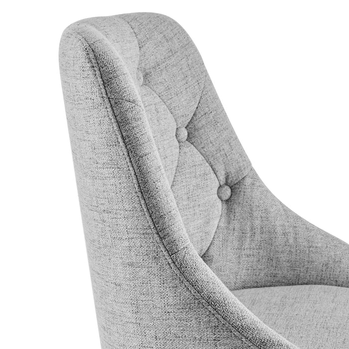 Distinct Tufted Swivel Upholstered Office Chair