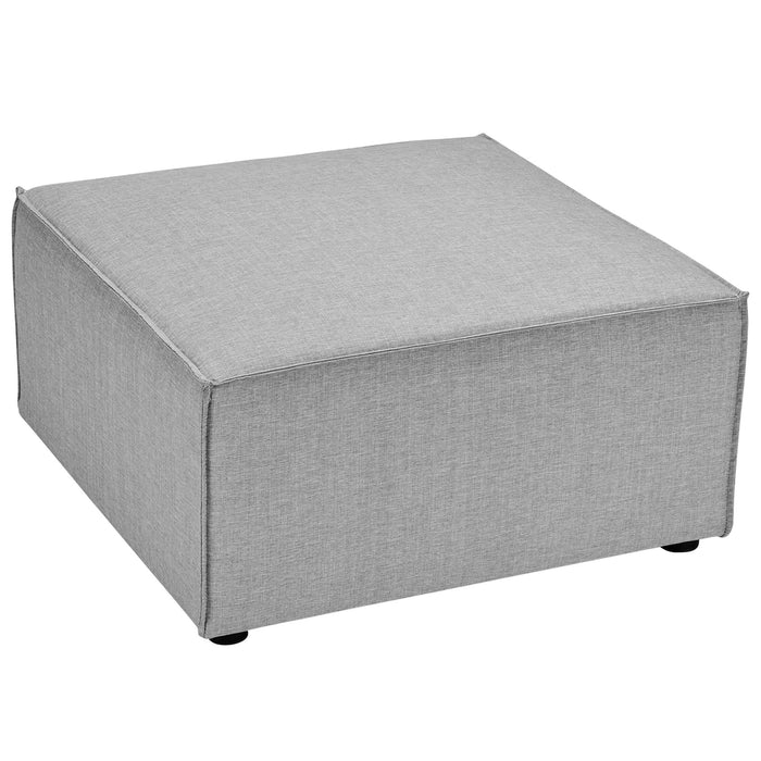 Saybrook Outdoor Patio Upholstered 4-Piece Sectional Sofa