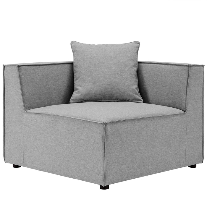 Saybrook Outdoor Patio Upholstered 8-Piece Sectional Sofa